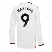 Koszulka piłkarska Manchester City Erling Haaland #9 Strój wyjazdowy 2023-24 tanio Długi Rękaw